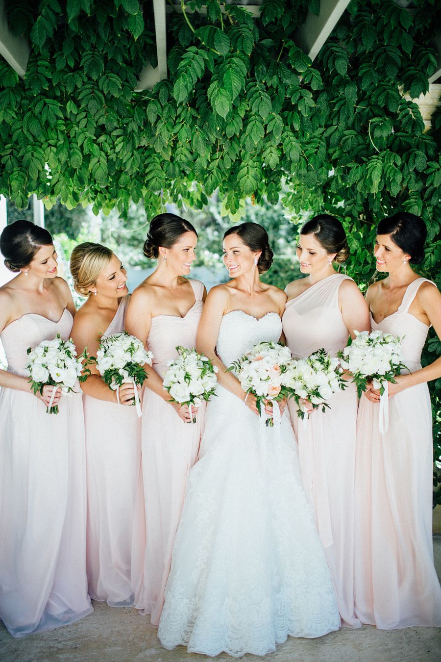 La Mariee Sweetheart Chiffon Bridesmaid Dresses Wedding Party Dress With Ruffles