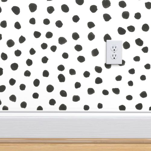 Spotty Dalmatian Large Wall Mural Dots Peel And Stick Etsy Large Wall Murals Removable Wall Murals Wall Murals