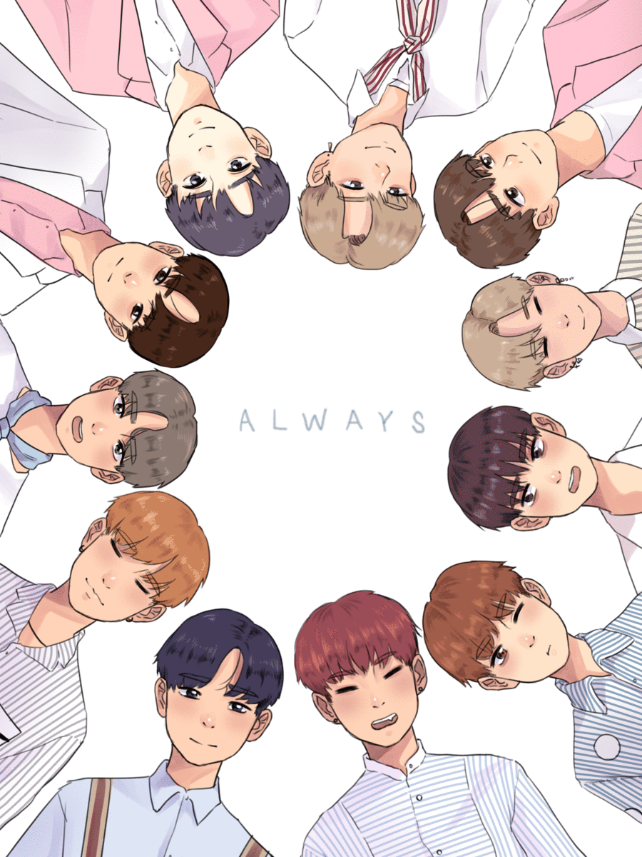 Always Wanna One Fanart Wanna One Pinterest