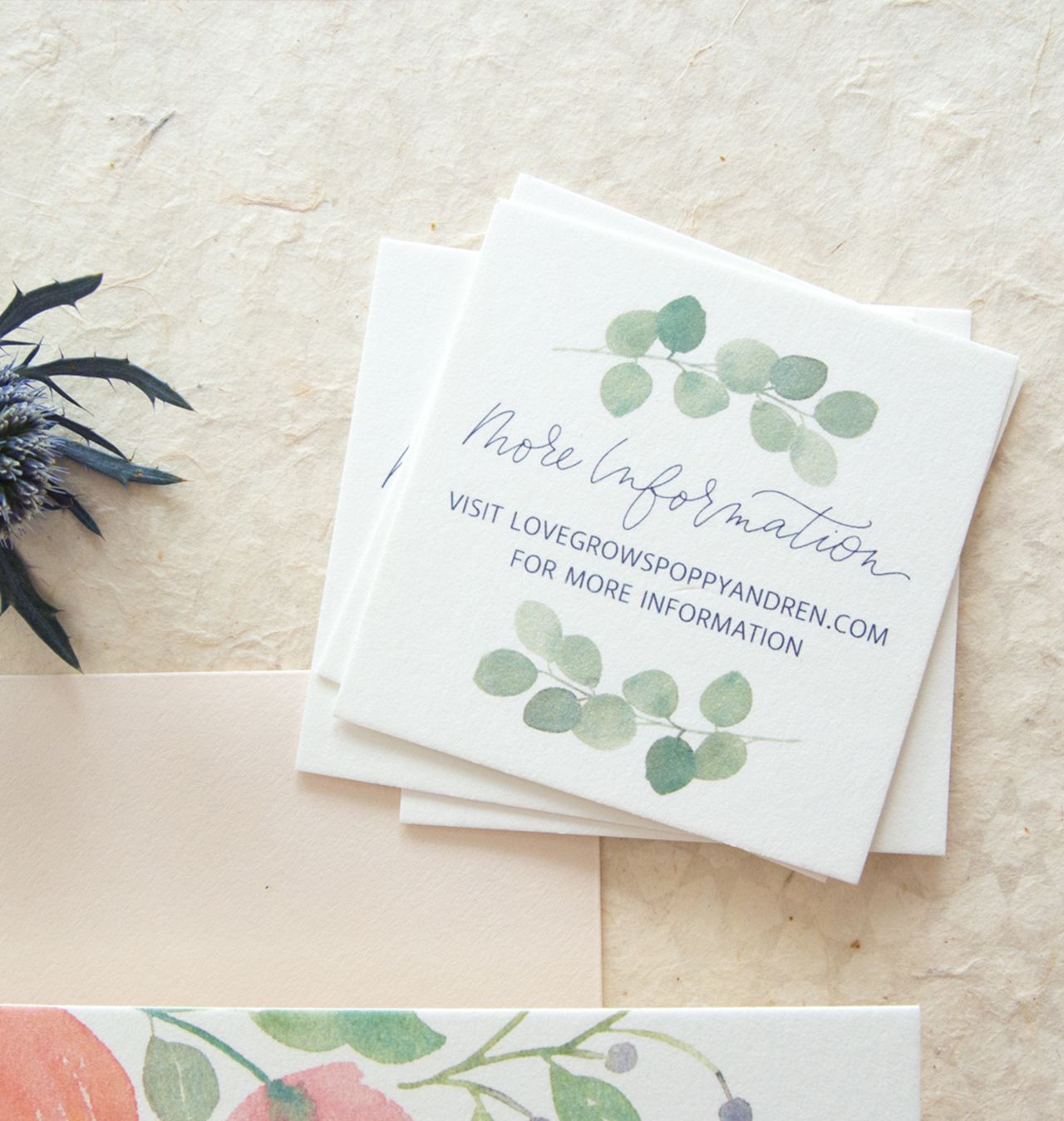 watercolor wedding invites