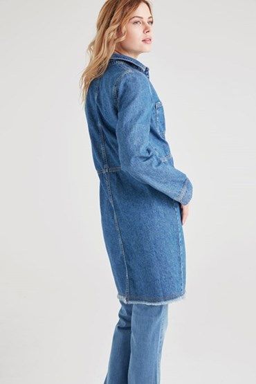 Bayan Gomlek Modelleri En Uygun Fiyatlar Ile Oxxo Denim Ceketler Moda Stilleri Gomlek