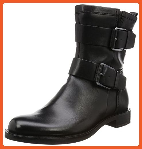 Cambridge Select Women's Round Toe Western Perforated Crossover Strap Stacked Chunky Mid Heel Ankle Bootie Cambridge Select Women's Round Toe Western Perforated Crossover Strap Stacked Chunky Mid Heel Ankle Bootie