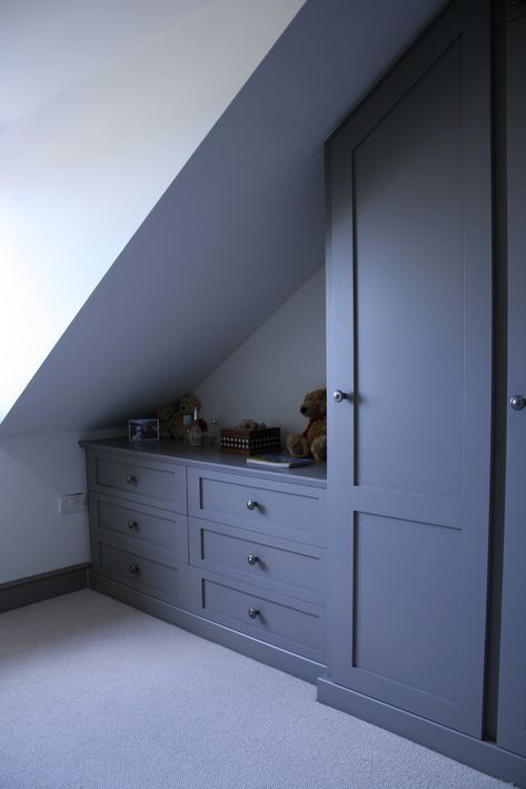 attic turned into bedroom
