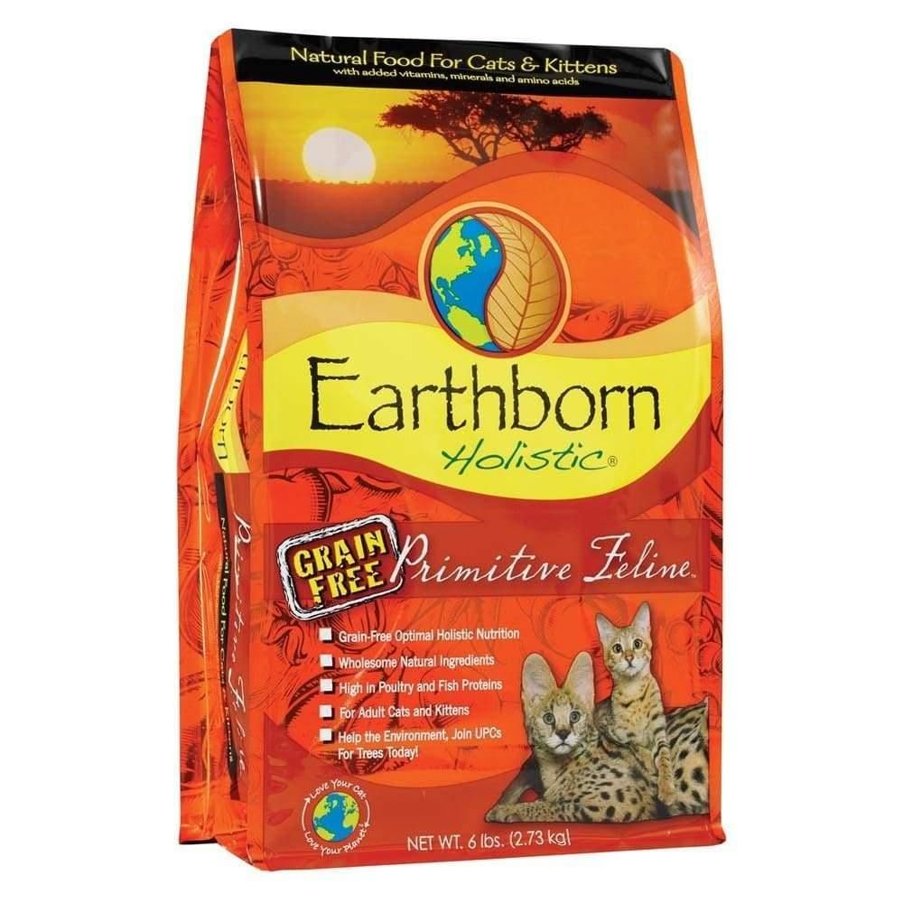 Earthborn Dry Kibble Primitive Cat 6lb In 2021 Dry Cat Food Protein Nutrition Fermentation Products