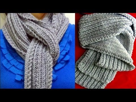 Simplificar erosión romano Cómo Tejer Bufanda para Invierno-Knit a Scarf-2 Agujas (274). SUSCRÍBETE  GRATIS ... y recibirás un… | Tejer bufandas, Como tejer bufandas, Tejido dos  agujas bufanda