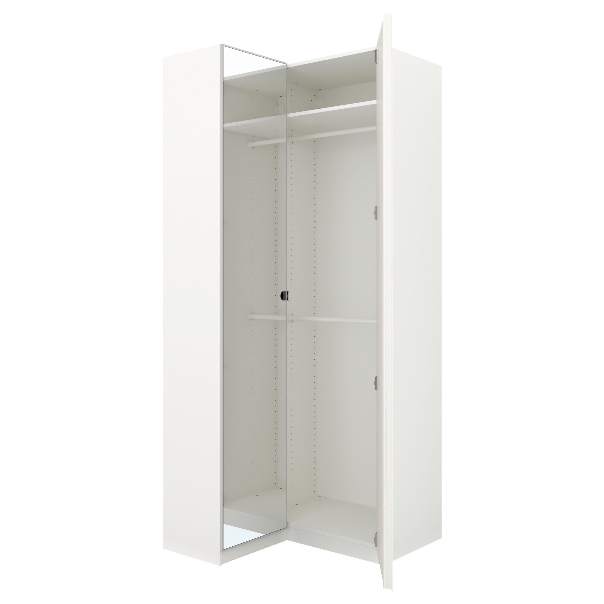 PAX Corner wardrobe whiteFardal PAX GRIMOVIKEDAL Corner wardrobe