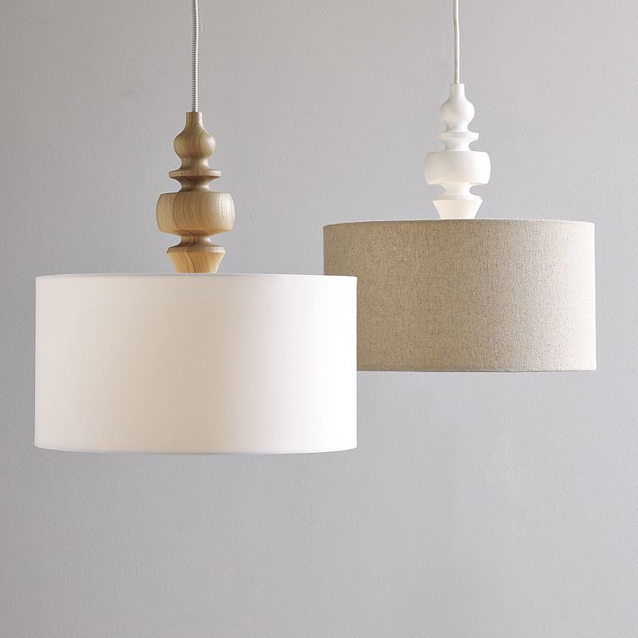 Turning Pendant White Natural Diy Light Lamp Wood Diy Pendant Lamp, How Do You Change The Shade On A Pendant Light