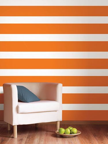Decorate By Color BC1582160 Orange and Green Stripe Wallpaper Decorate By Color BC1582160 Orange and Green Stripe Wallpaper