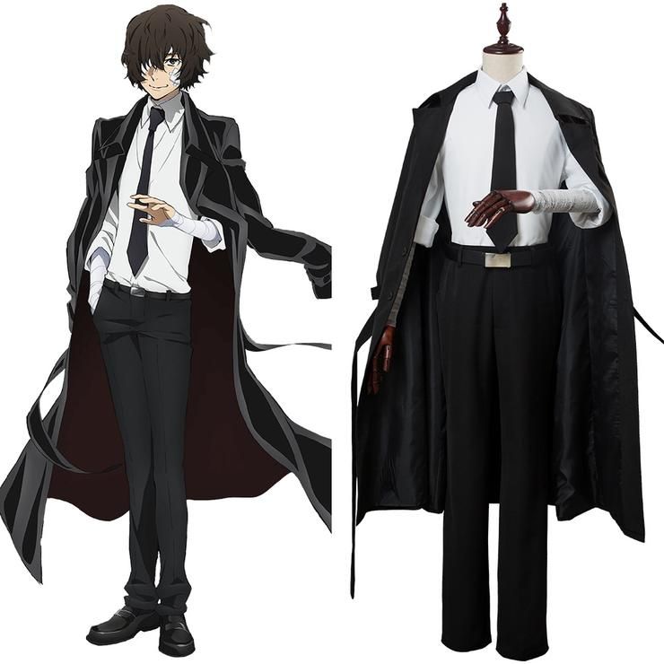 Bungou Stray Dogs Osamu Dazai Jugendalter Cosplay Kostüm NEU