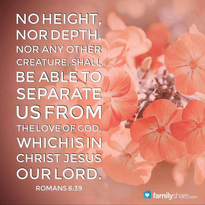 Romans 8 39 KJV Inspirational Bible Quotes Bible Promises Scripture 