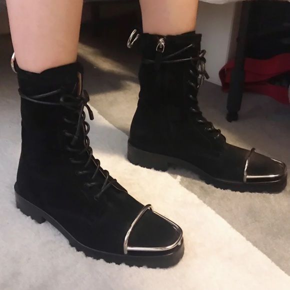 alexander wang flat ankle boots