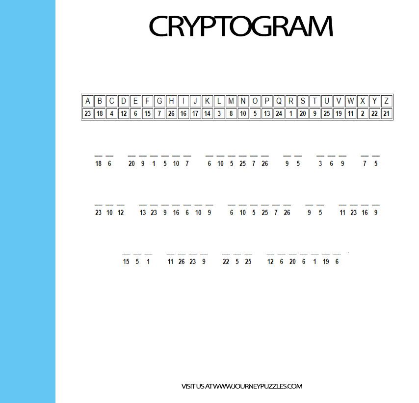 Cryptogram