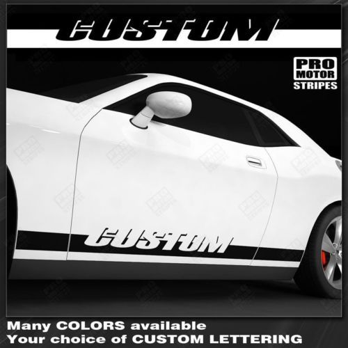 Dodge-Challenger-Rocker-Panel-Side-Stripes-for-2015-fits-2008-2014-Pro
