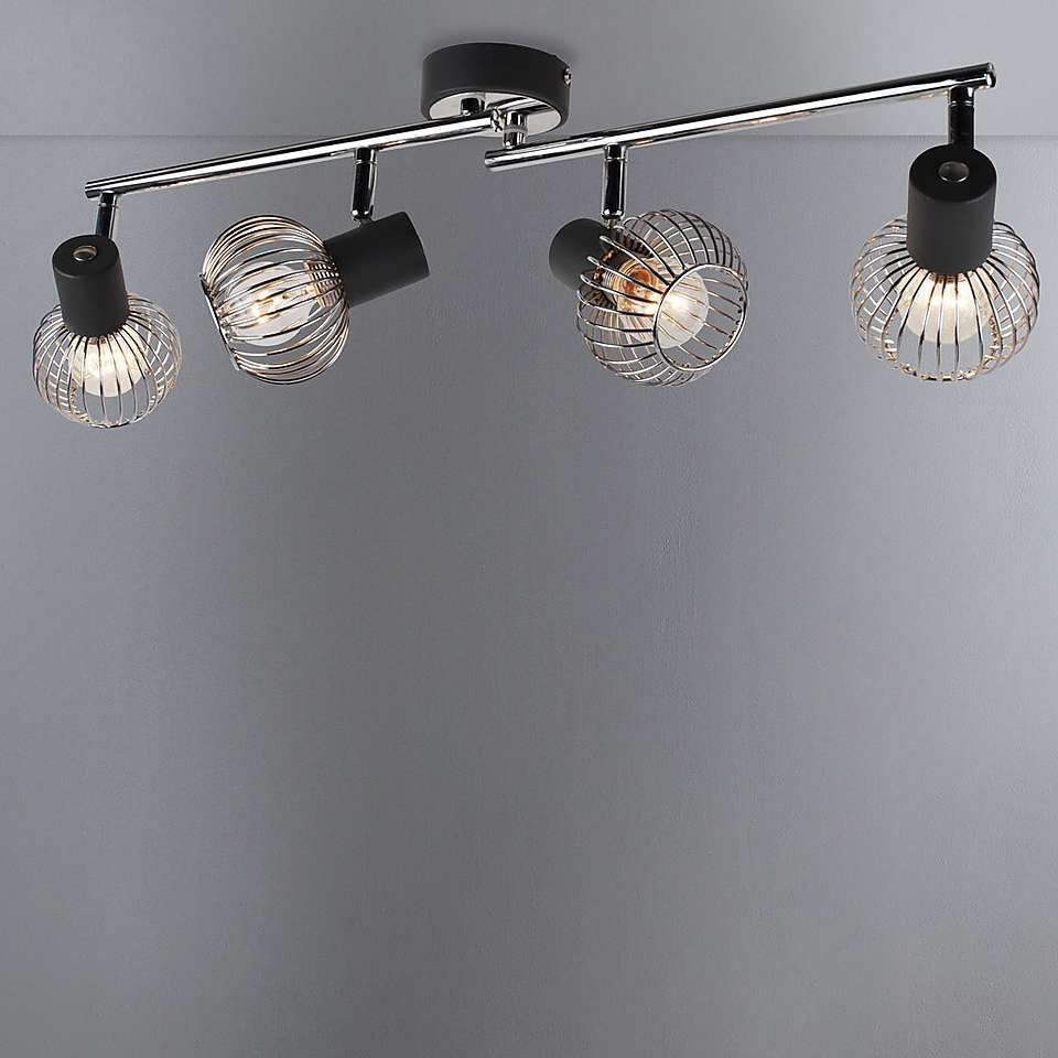 Mattia Wire Cage 4 Light Bar Fitting Home Decor Wish List - How To Fit A New Ceiling Light Fitting Mattia Wire Cage 4 Light Bar Fitting Home Decor Wish List - How To Fit A New Ceiling Light Fitting