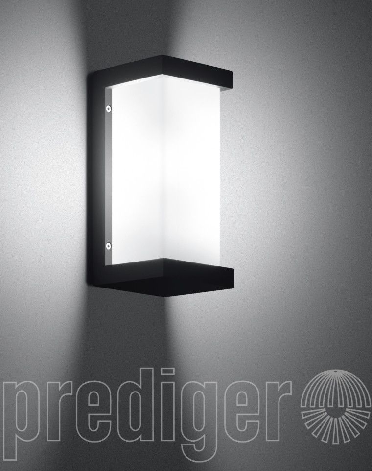 Bega Wandleuchten mit zweiseitig abgeblendetem Kristallglas - LED ... Bega Wandleuchten mit zweiseitig abgeblendetem Kristallglas - LED ...