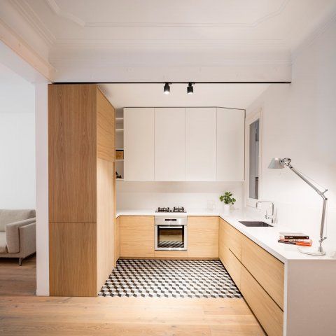 Renovation Alan's Apartament In Barcelona By EO Arquitectura UP Amazing Apartment Kitchen Remodel Minimalist Collection Renovation Alan's Apartament In Barcelona By EO Arquitectura UP Amazing Apartment Kitchen Remodel Minimalist Collection