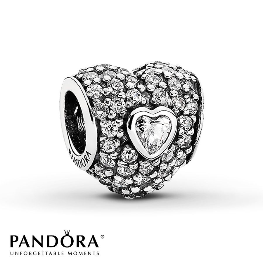 pandora charm silver heart pandora charm silver heart
