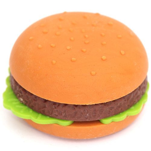 hamburger eraser from japan by iwako cool erasers pinterest hamburger eraser