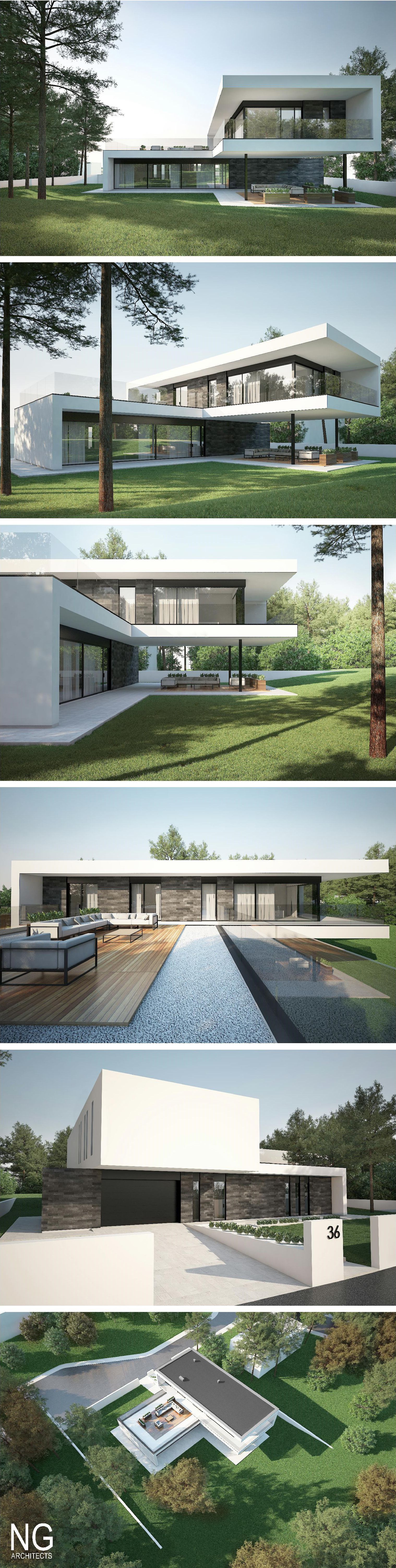 Modern House In Kaunas By NG Architects Wwwngarchitectseu NG Modern House In Kaunas By NG Architects Wwwngarchitectseu NG