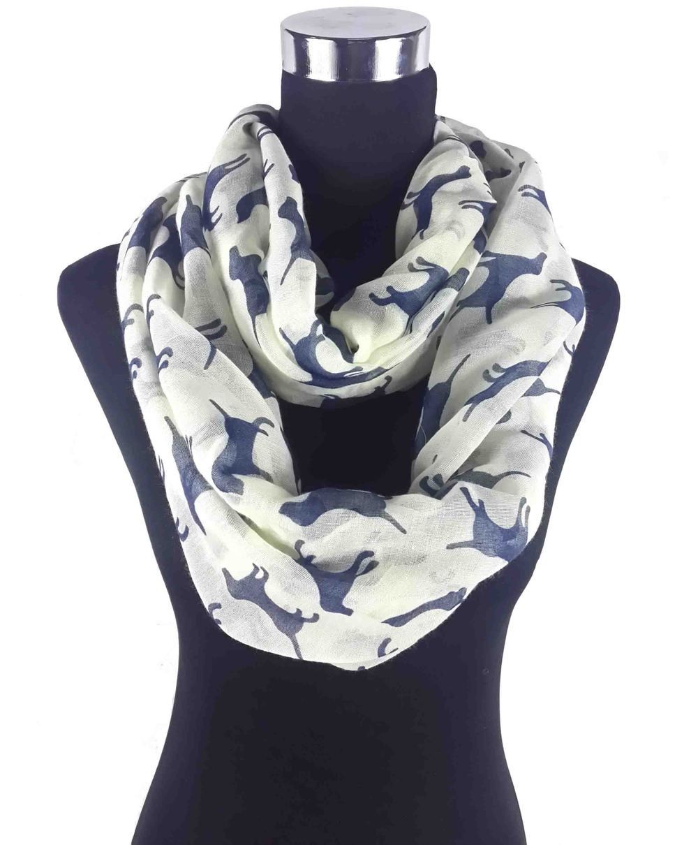 Labrador Retriever Dog Print Womens Infinity Long Scarf Pet Gift Idea Labrador Retriever Dog Print Womens Infinity Long Scarf Pet Gift Idea