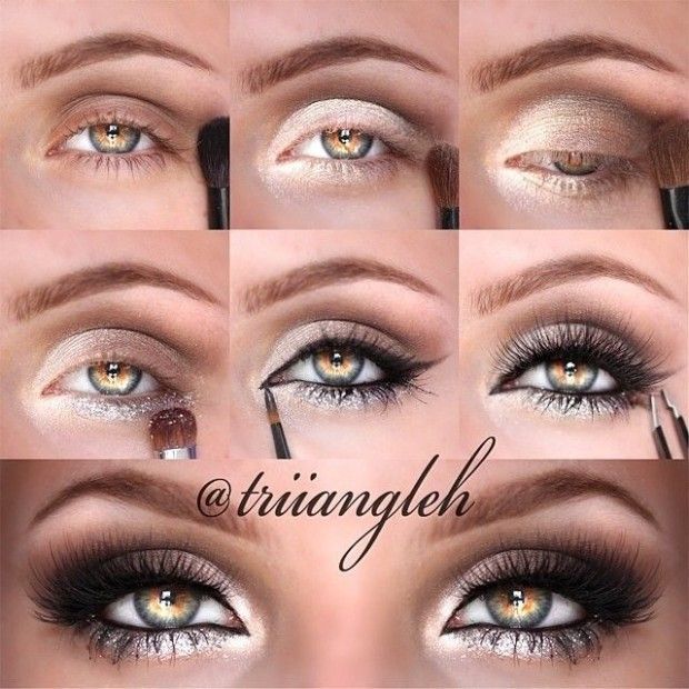 Tendance Maquillage Yeux 2017 / 2018 Maquillage pour les yeux étape par étape PICS. Ma