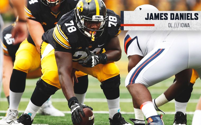Bears Pick James Daniels In Second Round Iowa Hawkeye Football Iowa Iowa Hawkeyes