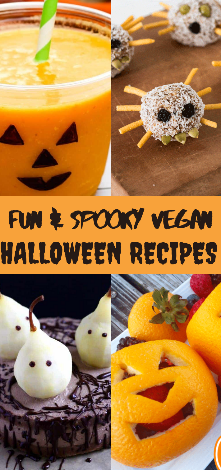 Fun And Spooky Vegan Halloween Recipes In 2020 Vegan Halloween Halloween Snacks For Kids Vegan Halloween Food