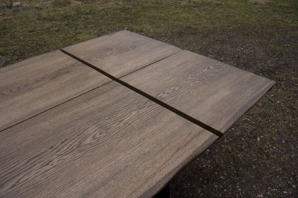 Ege plankeborde, plankebord, langbord, planker, egeplanker, egetræ ... Unikke spiseborde