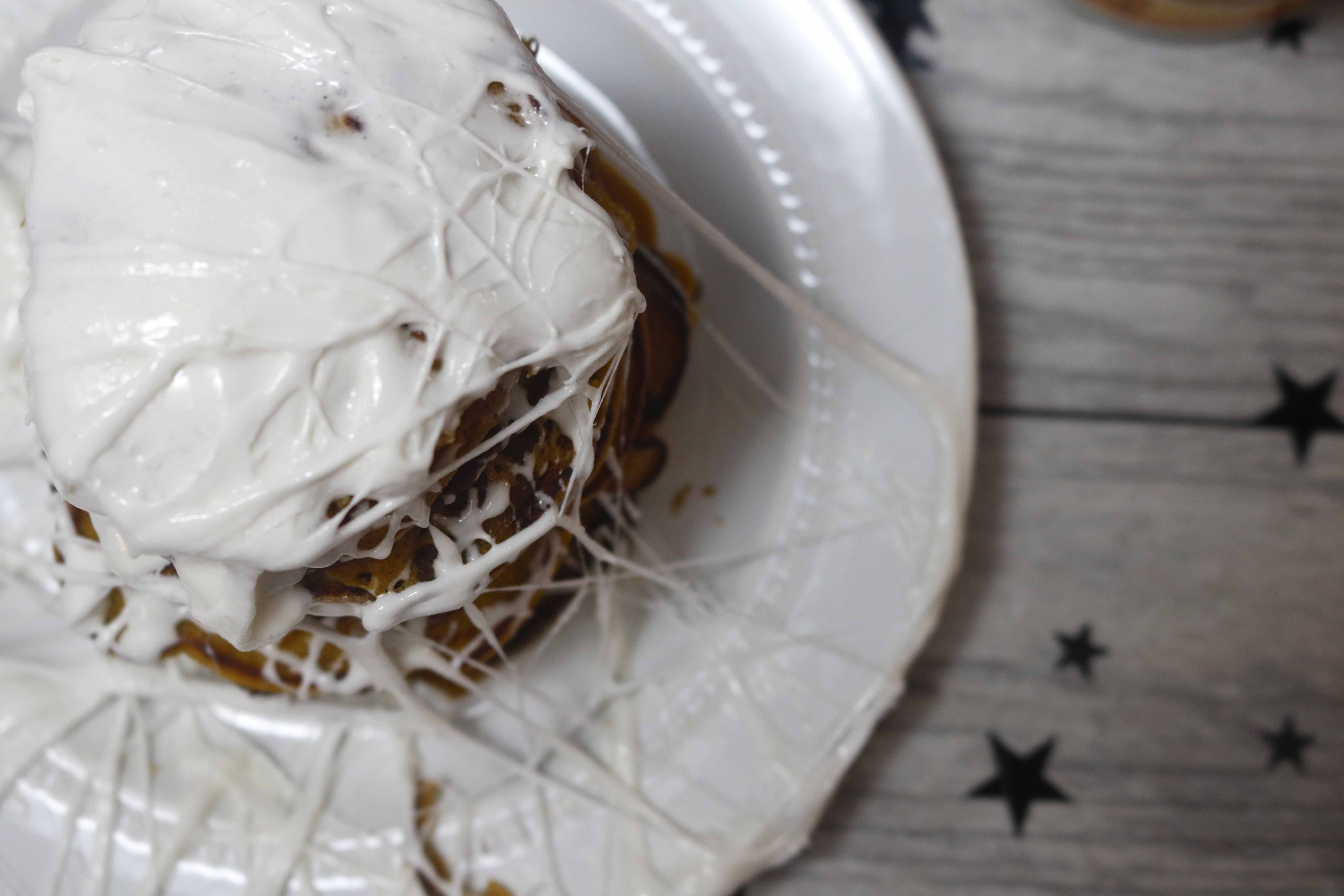 Pumpkin Spice Spiderweb Halloween Pancakes - Dare to Cultivate #halloweenbreakfastforkids These Pumpkin Spice Spiderweb Halloween Pancakes are the perfect ghoulish Breakfast this time of year! #Halloween // Halloween Breakfast for Kids // Halloween Breakfast Ideas // Halloween Breakfast Party // Halloween Breakfast Easy // Halloween Breakfast for Adults // Halloween Breakfast Recipes // Halloween Breakfast Mornings // Halloween Breakfast Cute // Halloween Recipes Easy // Halloween Recipes Kids / #halloweenbreakfastforkids