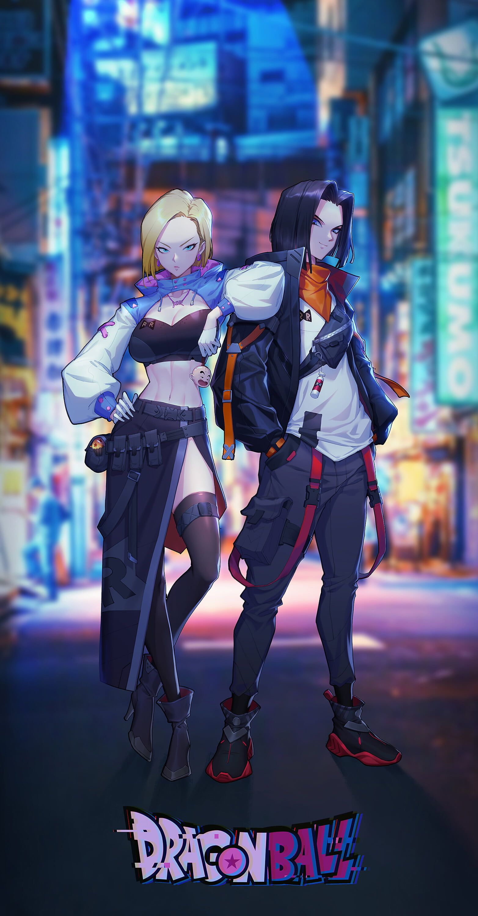Android 18 Android 17 Dragon Ball #anime anime girls anime boys #