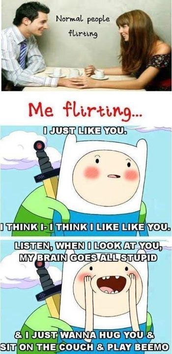 Flirten nerd