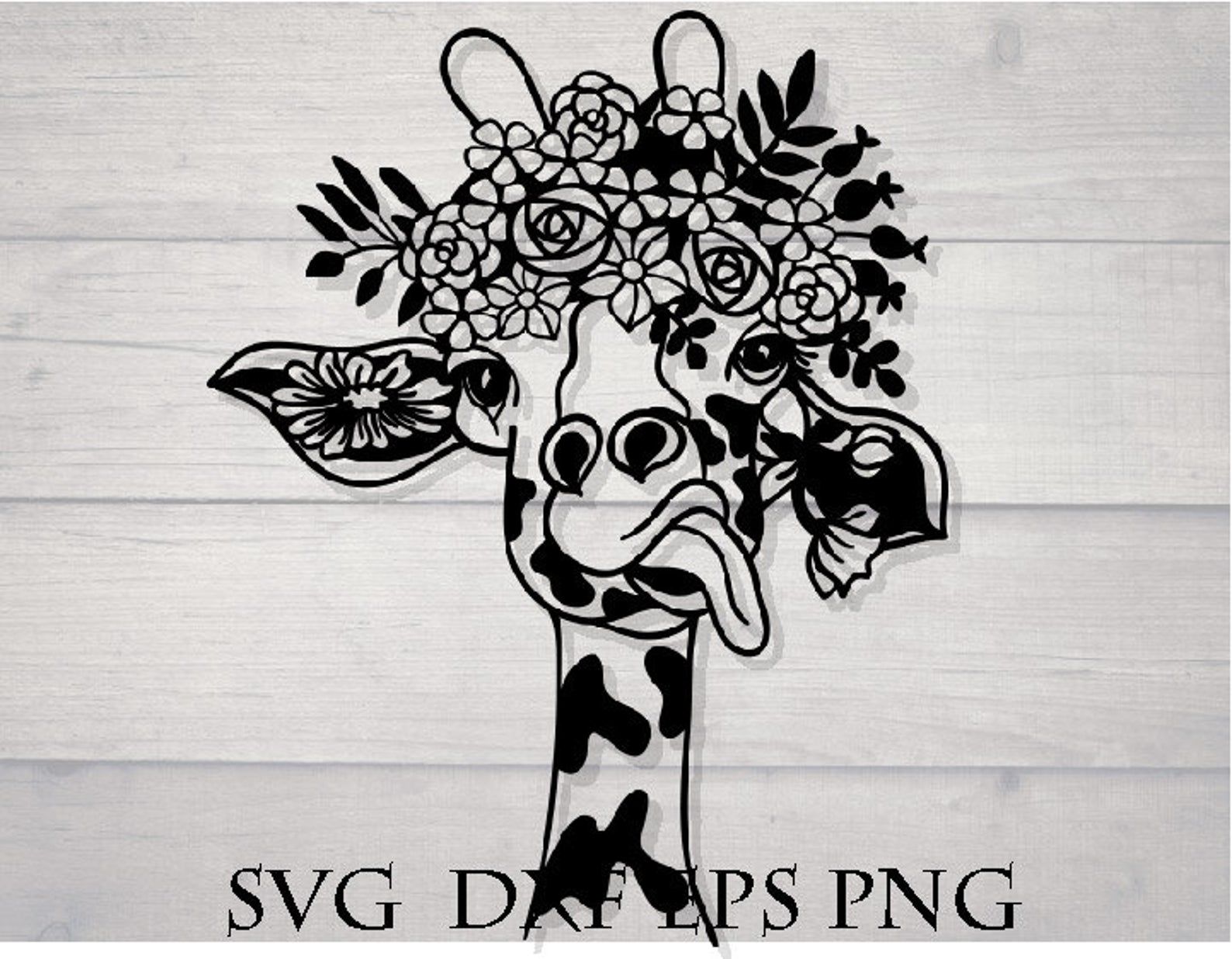 Download Giraffe Svg Giraffe Flower Svg Flower Crown Svg Animal Etsy Flower Svg Flower Svg Files Mandala Drawing