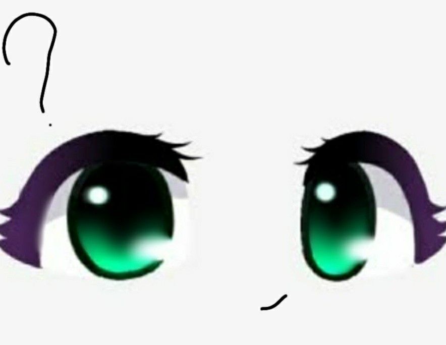 Gacha Life eye в 2021 г | Милые каракули, Лицо, Глаза