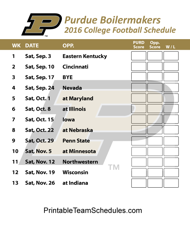 printable team schedules