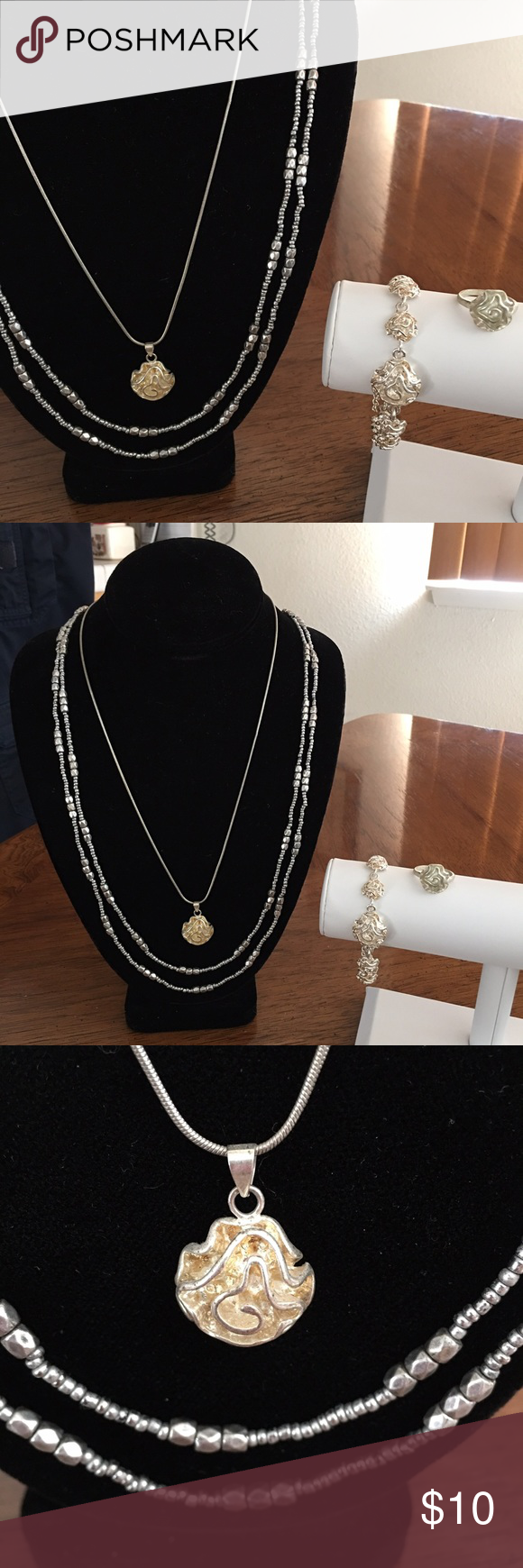 Download SOLD🚨Necklace Bundle with Bracelet & Ring! | Sell ...