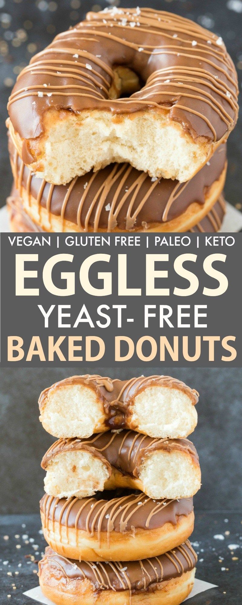 Vegan Gluten Free Baked Donuts (Keto, Paleo Option Vegan Gluten Free Baked Donuts (Keto, Paleo Option