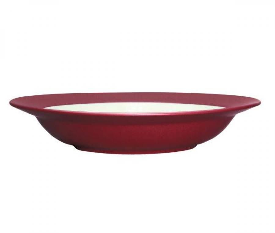 Noritake Colorwave Raspberry Rim Pasta Bowl Noritake Colorwave Raspberry Rim Pasta Bowl Plum Street Pottery