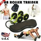 Abs Roller Abdominal Trainer Fitness Exercise Workout Machine for Home Gym #Fitness #abexercisemachi...