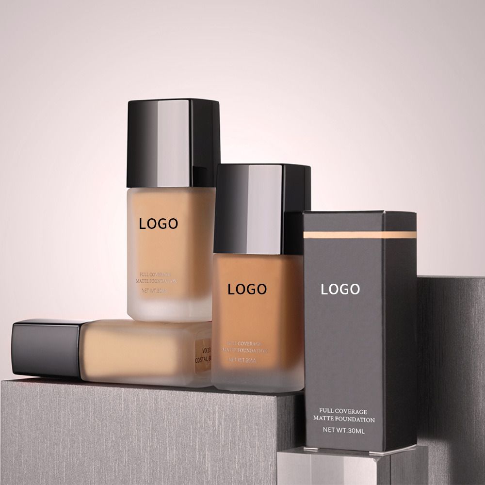 Nourishing Liquid Foundation Concealing Invisible Pores Certification : GMP, FDA, MSDS. Function : Sunscreen, Waterproof. Form : Liquid. Main Ingredient : Herbal, Mineral. Full Coverage Matte Foundation, Liquid Foundation, Pore, Fda, Sunscreen, Concealer, Mineral, Ingredient, Herbalism