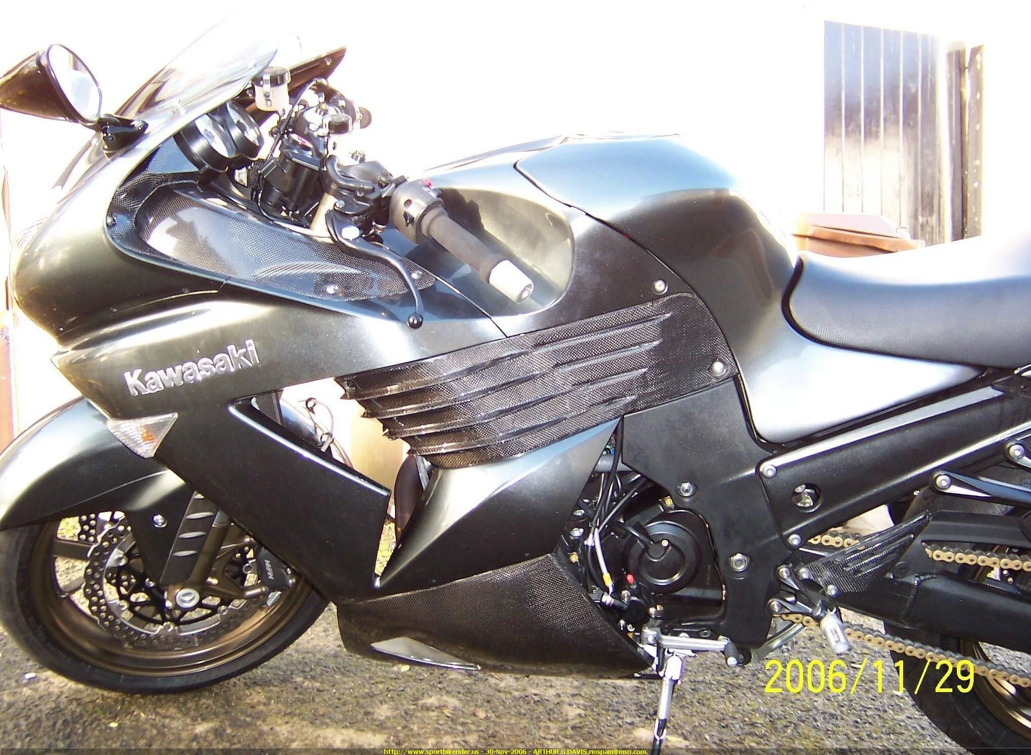 Green Black Fairing Kit Fit for Kawasaki Ninja ZX14R ZX-14R ZZR1400 2012-2017 13