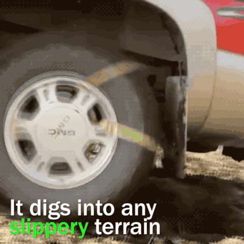 Emergency Tire Straps (Set Of 2) | Emergency, Cool things to buy, Auto blow