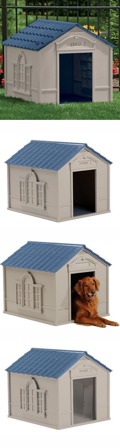 Dog Houses 108884 Deluxe Extra Large Pet Dog Cat House Home