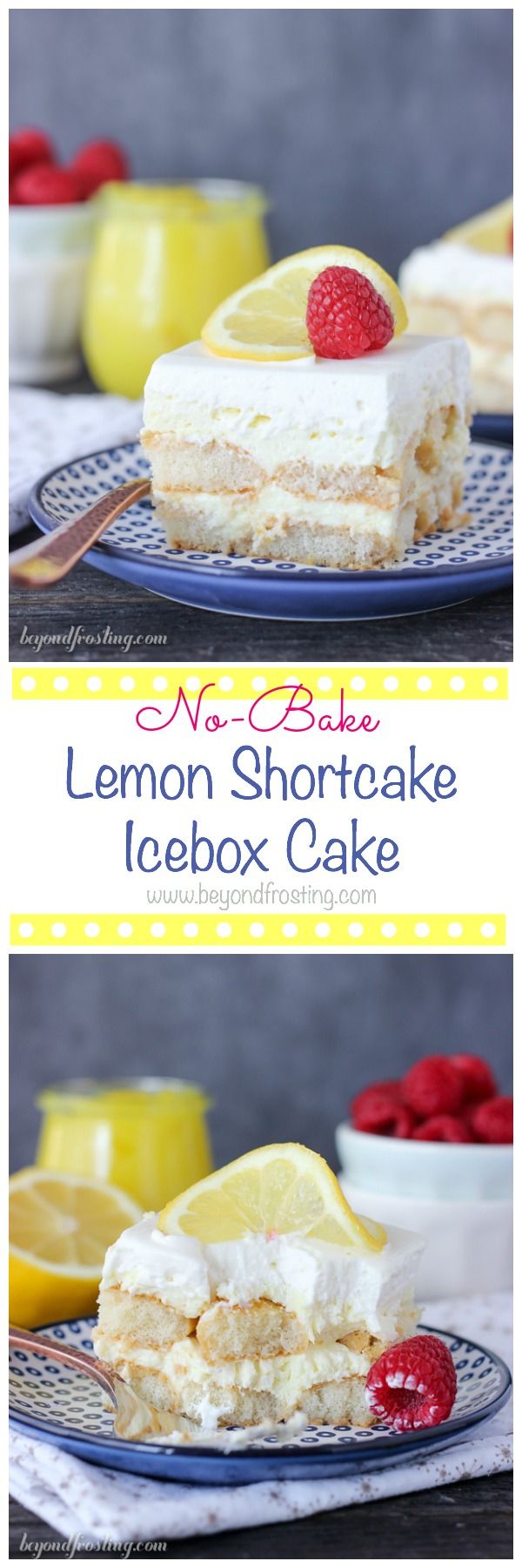 Lemon Icebox Cake With Ladyfingers Lemon Icebox Cake With Ladyfingers