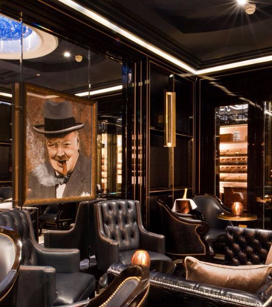 The Cigar Sommelier Who Rules Over Britain S Largest Humidor Cigar Room Cigar Lounge Lounge Design