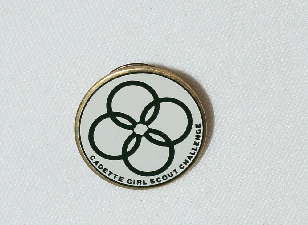 GIRL SCOUT PIN CADETTE CHALLENGE PIN