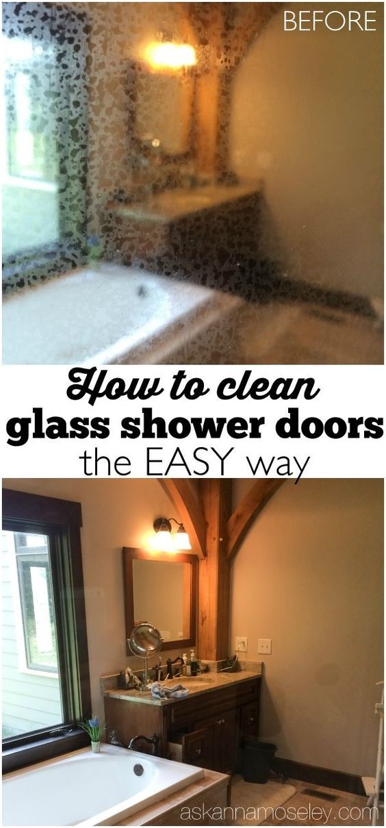 How To Clean Glass Shower Doors The Easy Way How To Clean Glass Shower Doors The Easy Way Ask Anna