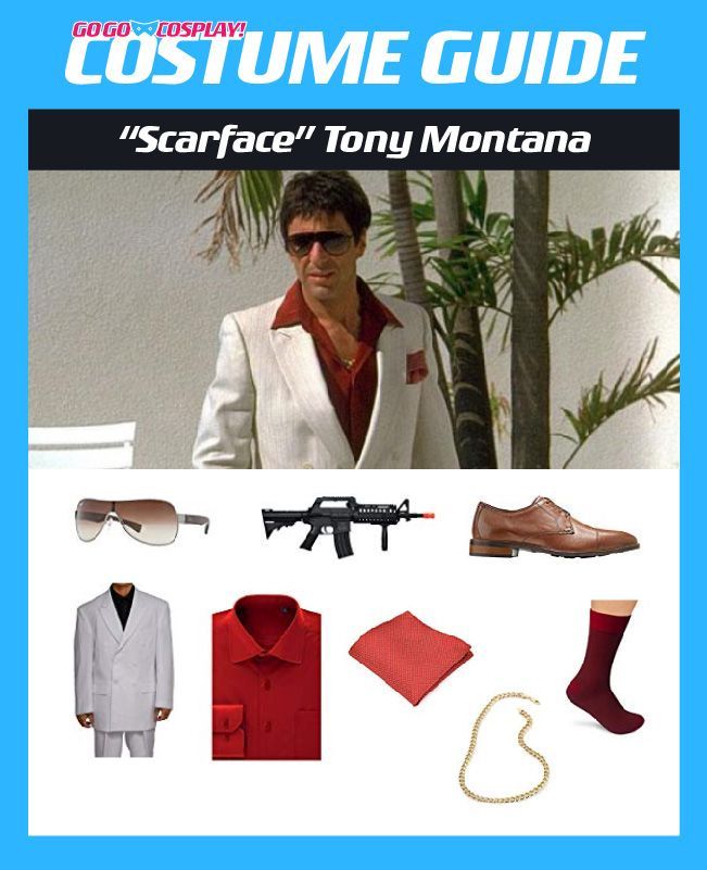 Scarface Tony Montana Costume Guide - GO GO COSPLAY | Costumes