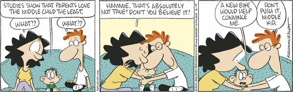 Baby Blues for 6/19/2014 | Baby Blues | Comics | ArcaMax Publishing #middlechildhumor