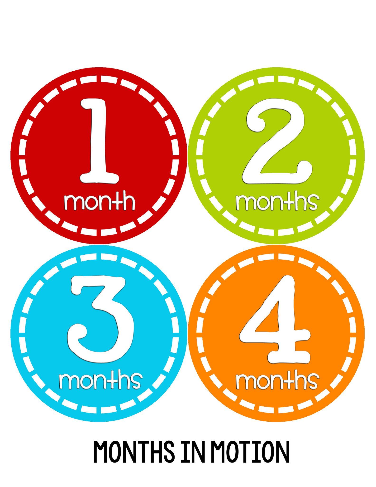 Set of 20 Baby Boy Stickers Months in Motion Baby Monthly Stickers Newborn Boy Stickers Baby Milestone Stickers Newborn Monthly Milestone Stickers Month Stickers for Baby Boy