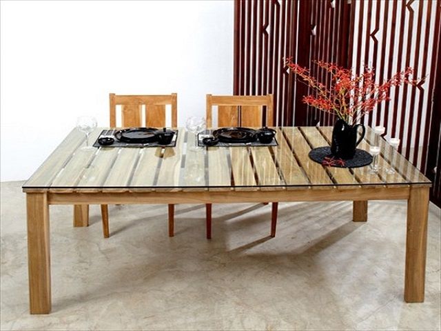 Recycled Pallet Table With Storage Wooden Pallet Projects Wooden Pallet Furniture Wood Pallet Furniture
